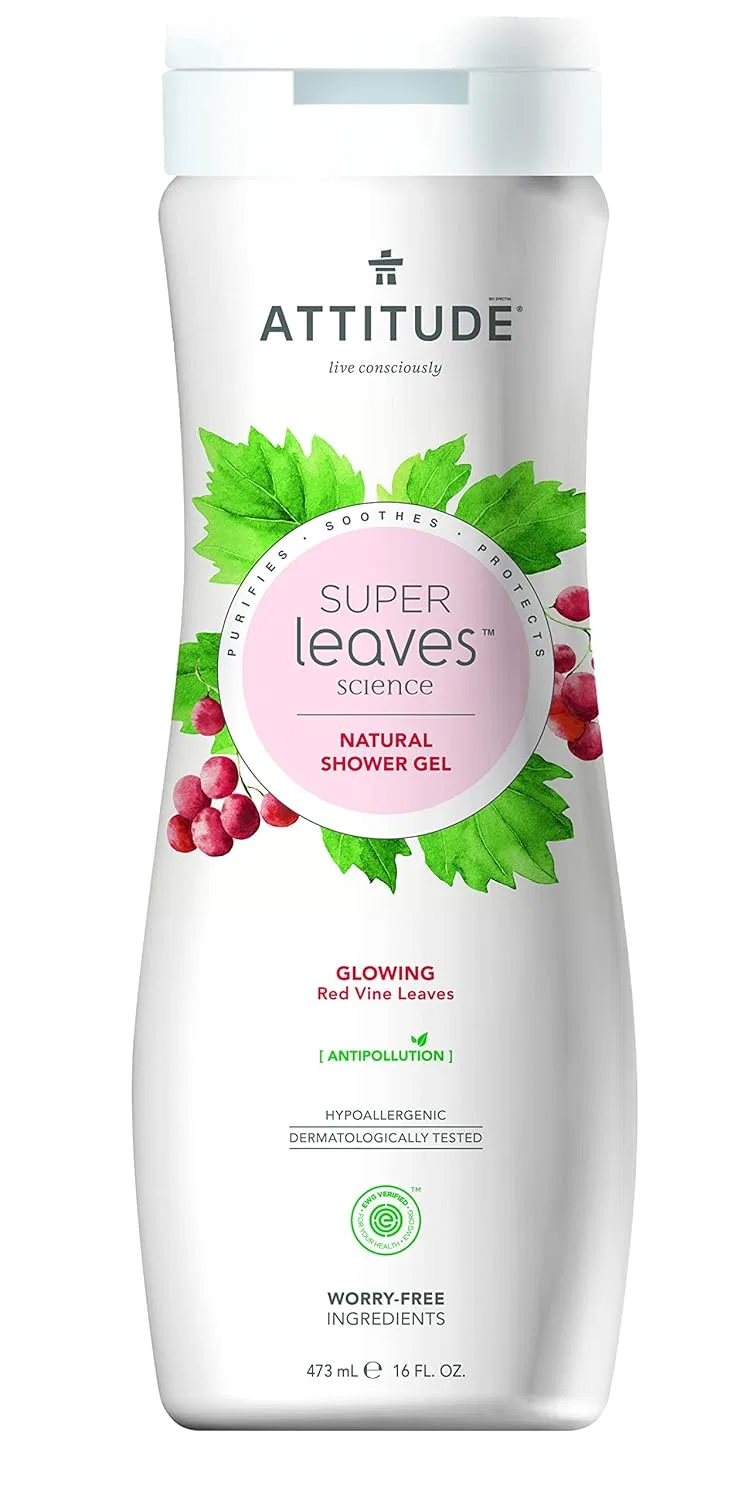 Гель для душа Attitude Super Leaves с экстрактом красных листьев, 473 мл Beichi