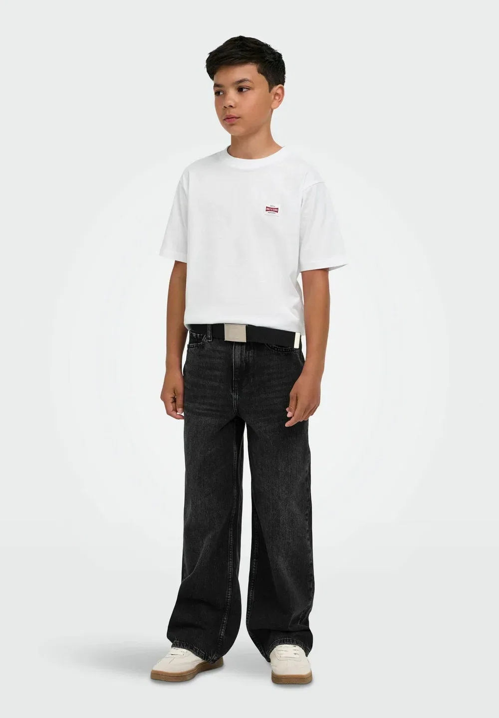 Комплект из двух базовых футболок Osjfred life label - Only & Sons Junior, Night Sky