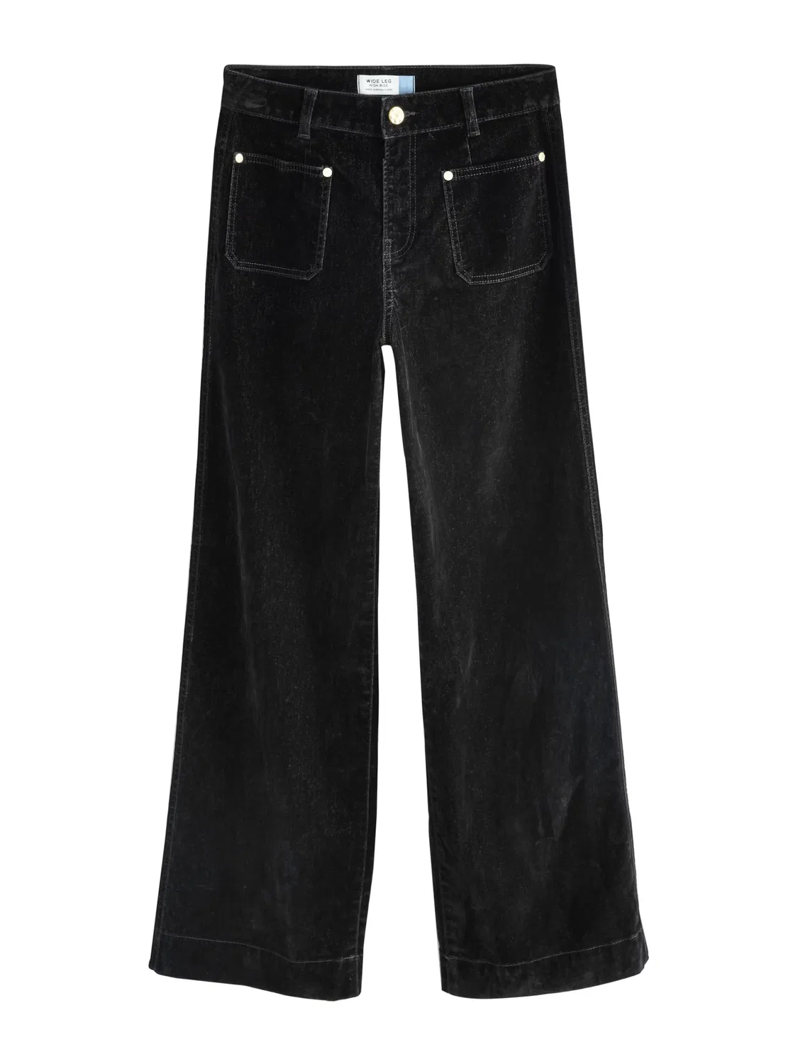 Широкие джинсы 'N. Premium' Next, Black Denim