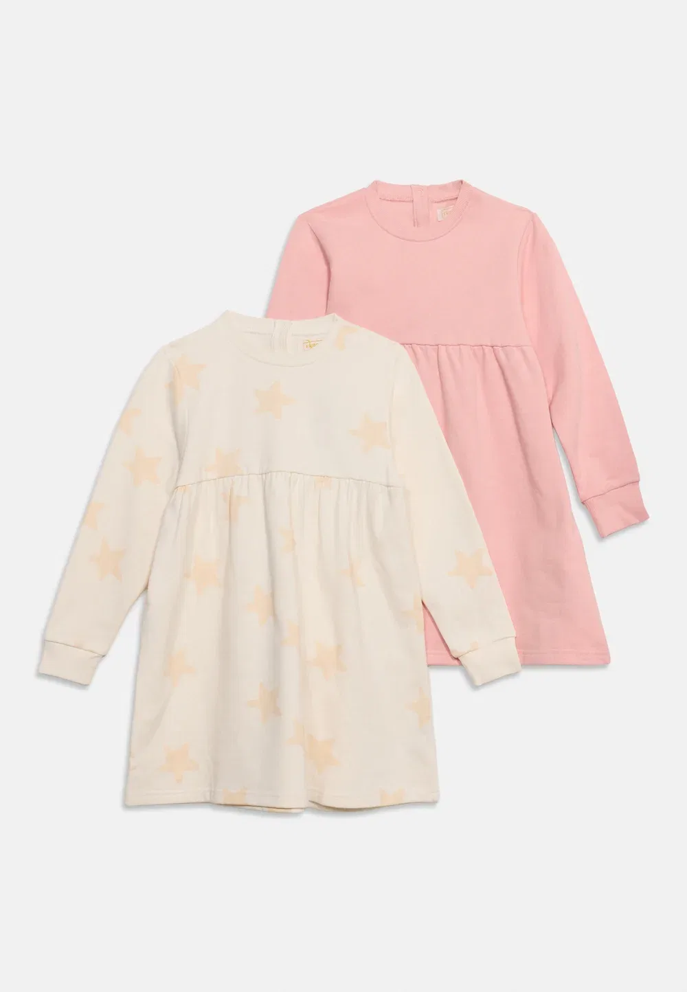 2 шт. - повседневное платье Friboo, Off-White/Light Pink
