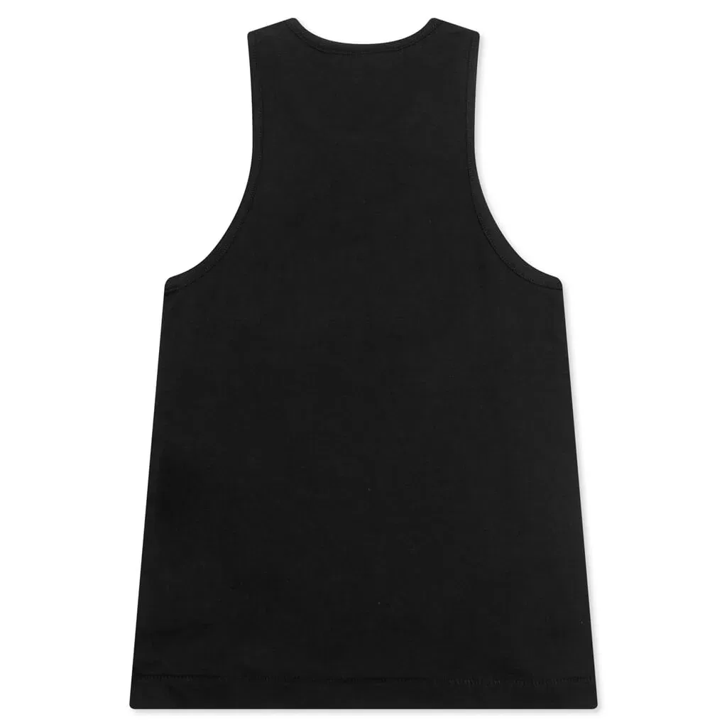 Детский топ без рукавов Fear Of God Essentials, Dark Wood Black/Black — фото 3