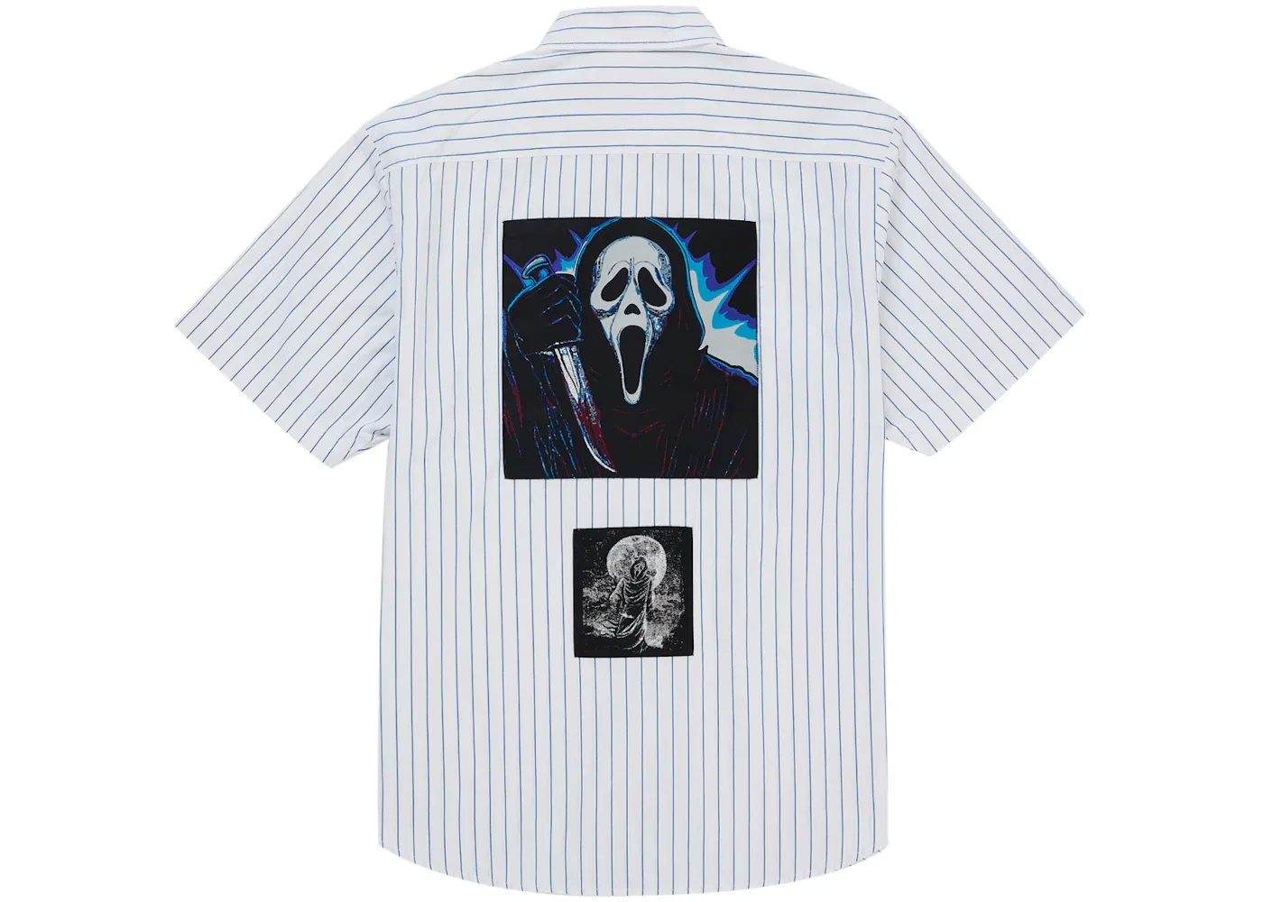 Мужская рубашка с принтом Supreme Ghostface