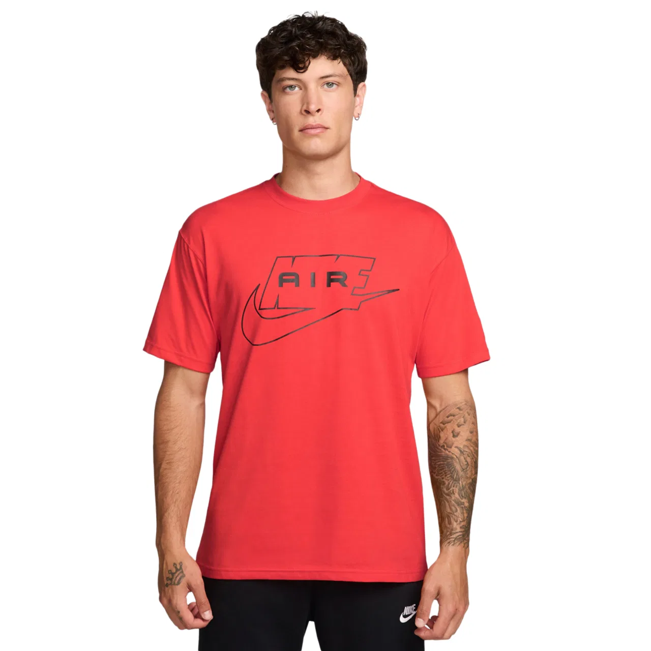Футболка мужская Air Loose Nike, красный/черный