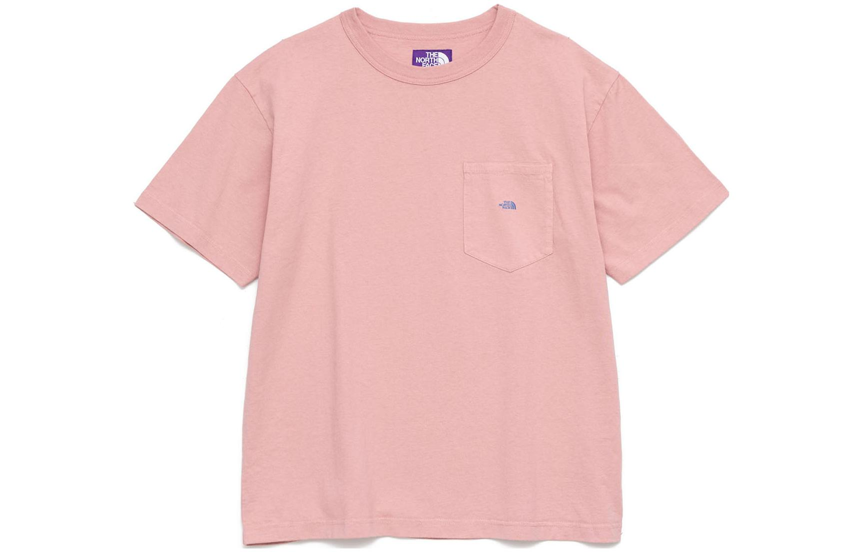 

THE NORTH FACE PURPLE LABEL Футболка унисекс розовая