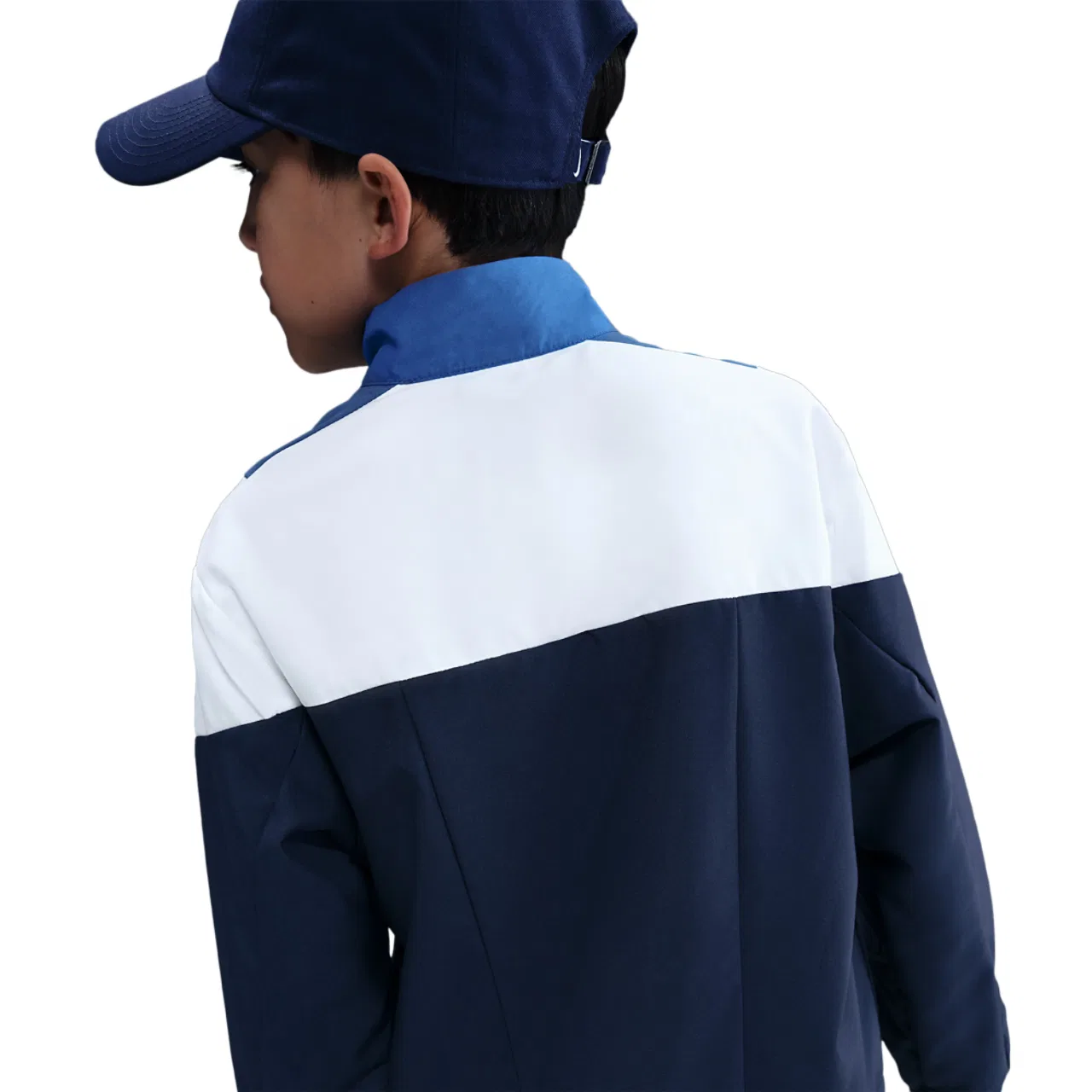 Спортивный костюм для мальчиков NSW Woven Nike, цвет White/Game Royal/Midnight Navy — фото 4