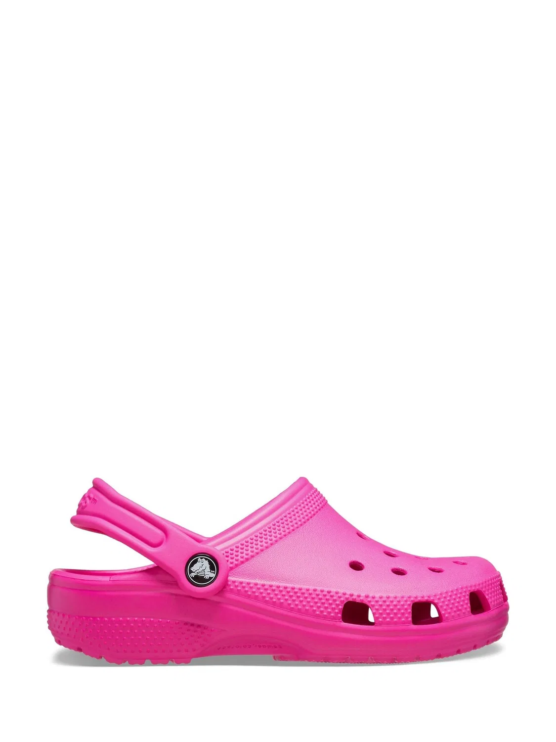 Клоги Crocs Classic для детей, ярко-розовый — фото 2