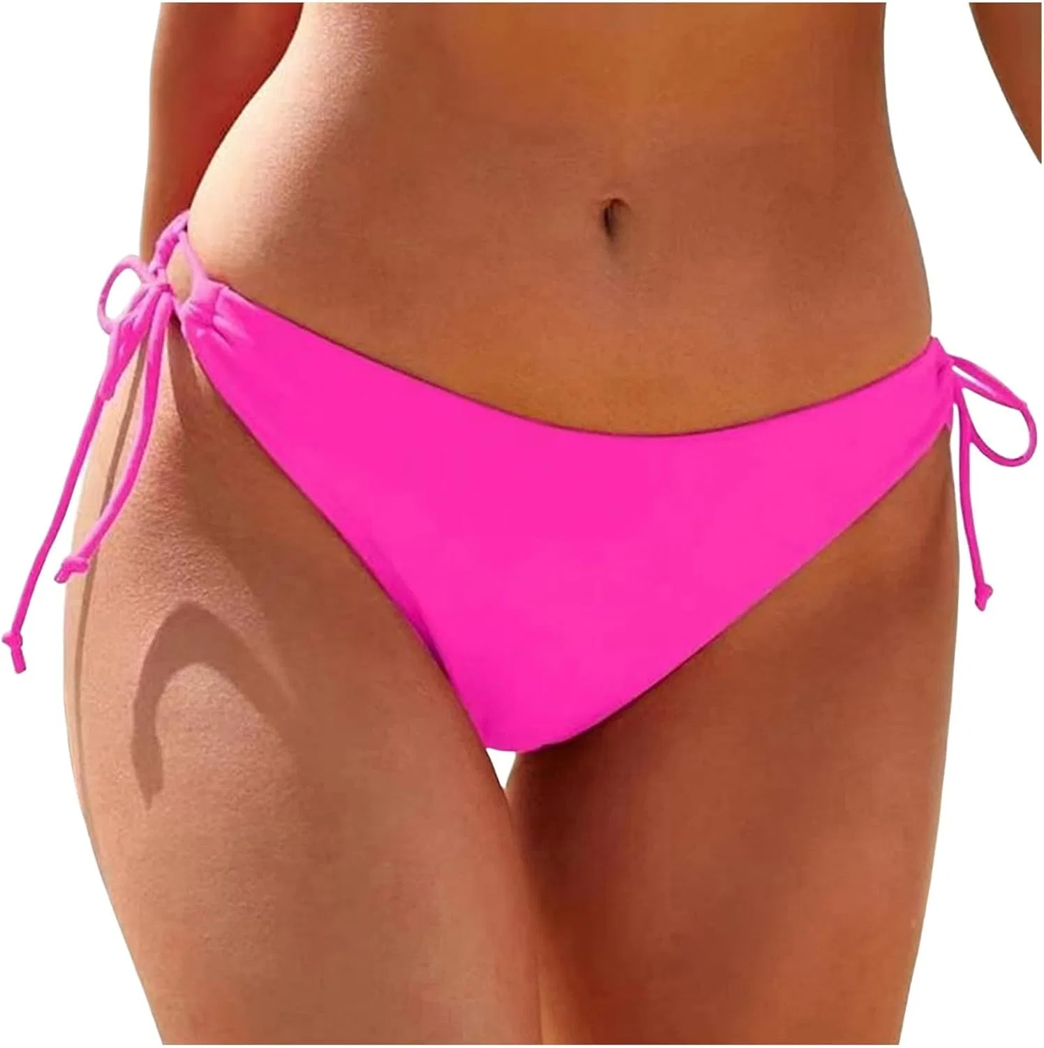 Женские высокие плавательные шорты с утяжкой Generic, Hot Pink