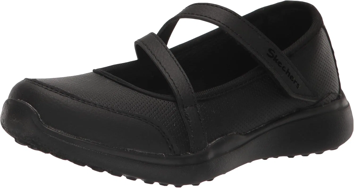Детские кроссовки для девочек School Bus Kicks Skechers, Black