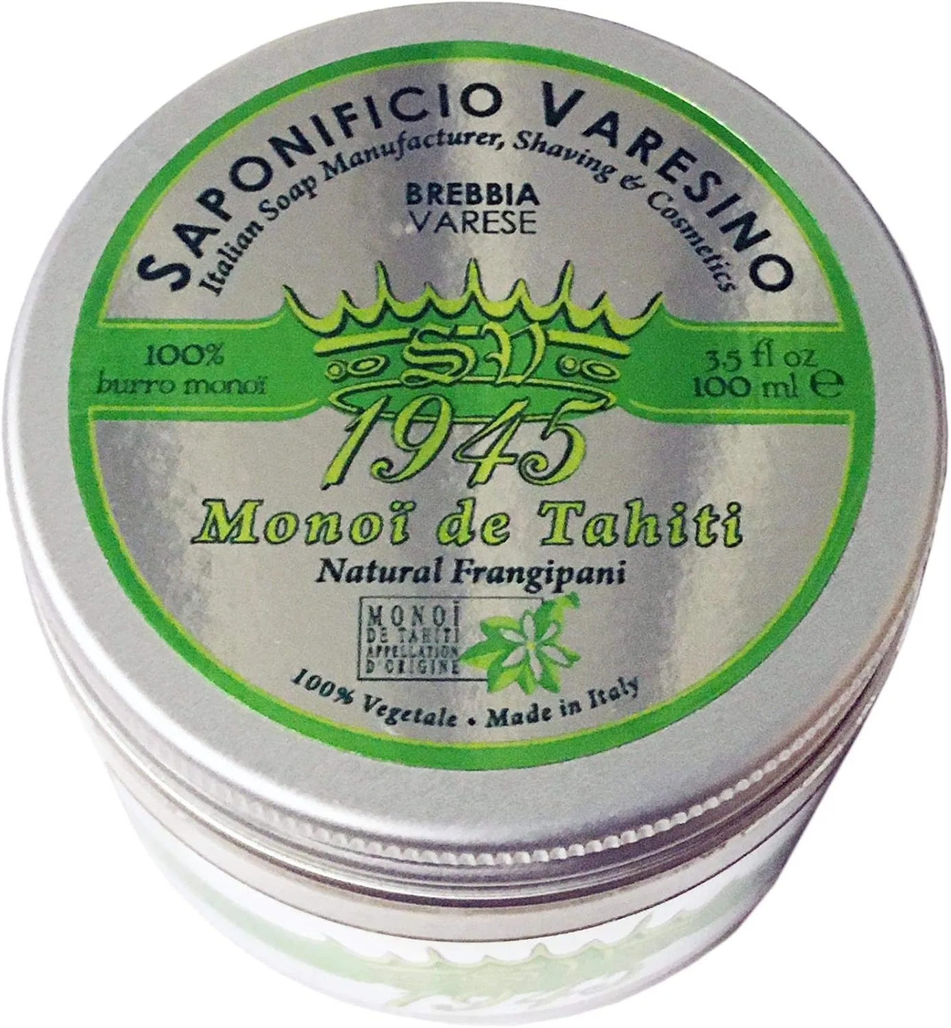 Предбритье Масло-Масло Saponificio Varesino Monoi e Frangipani, 100 г