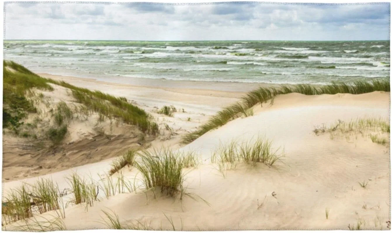 Мочалка Seaside Grand Waves Tidal, VUCEMI, полиэстер-хлопок, 1 шт