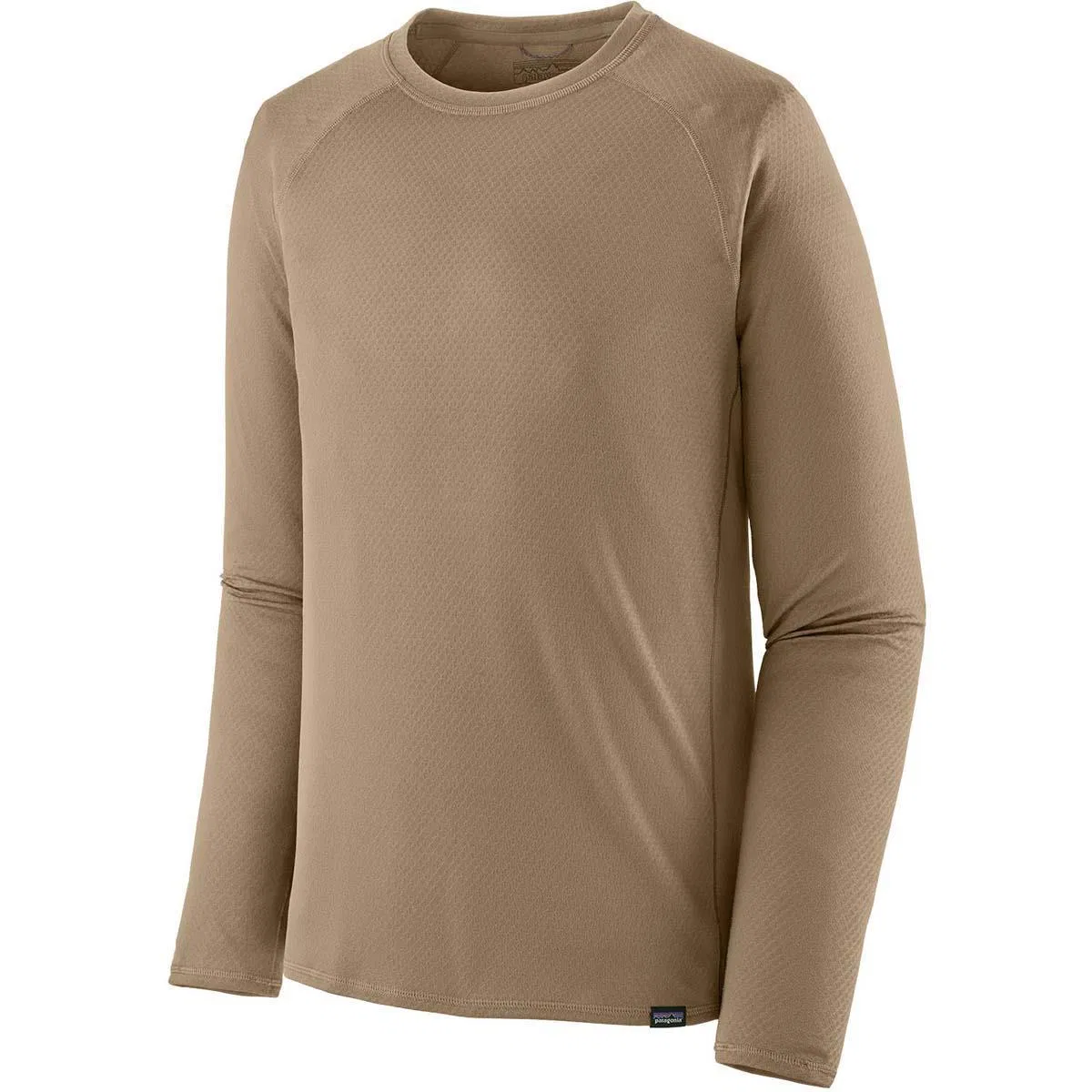 Термобелье флисовое с капюшоном Patagonia Capilene Midweight Crew, Seabird Grey