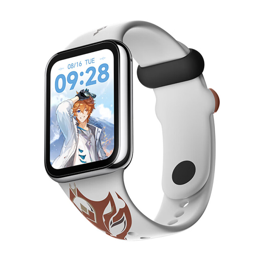 Умные часы Xiaomi Mi Band 8 Pro Genshin Impact Edition, серый — фото 3