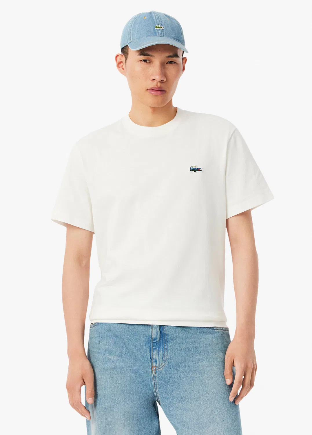 Футболка Lacoste Classic Fit, белый — фото 2