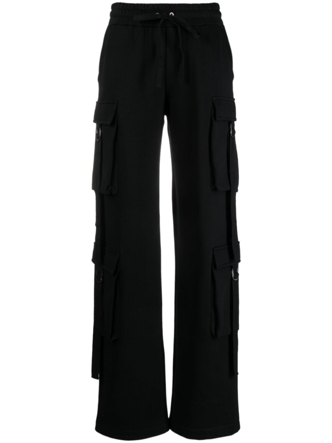

Blumarine прямые брюки карго, черный