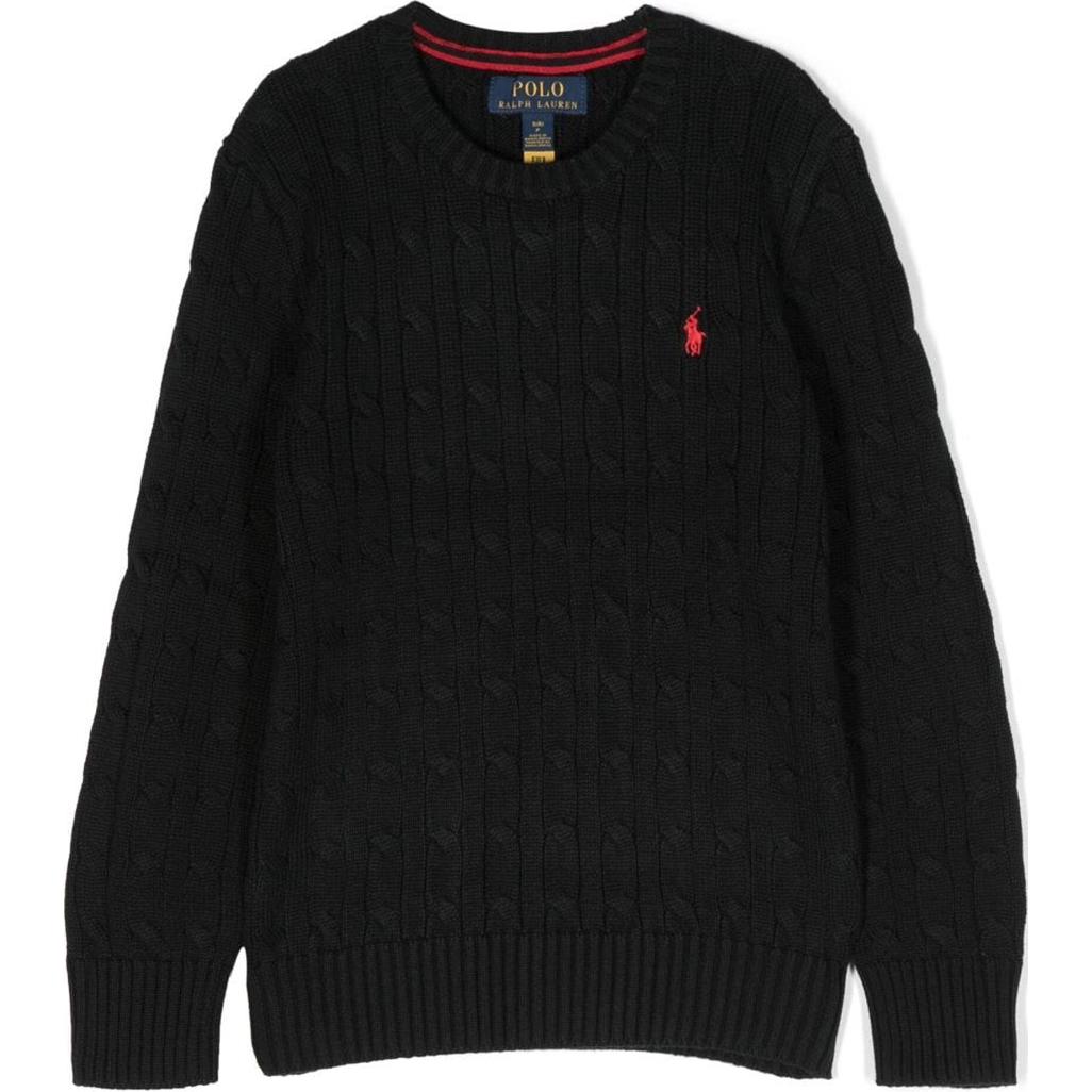 

Детский свитер Polo Ralph Lauren, черный
