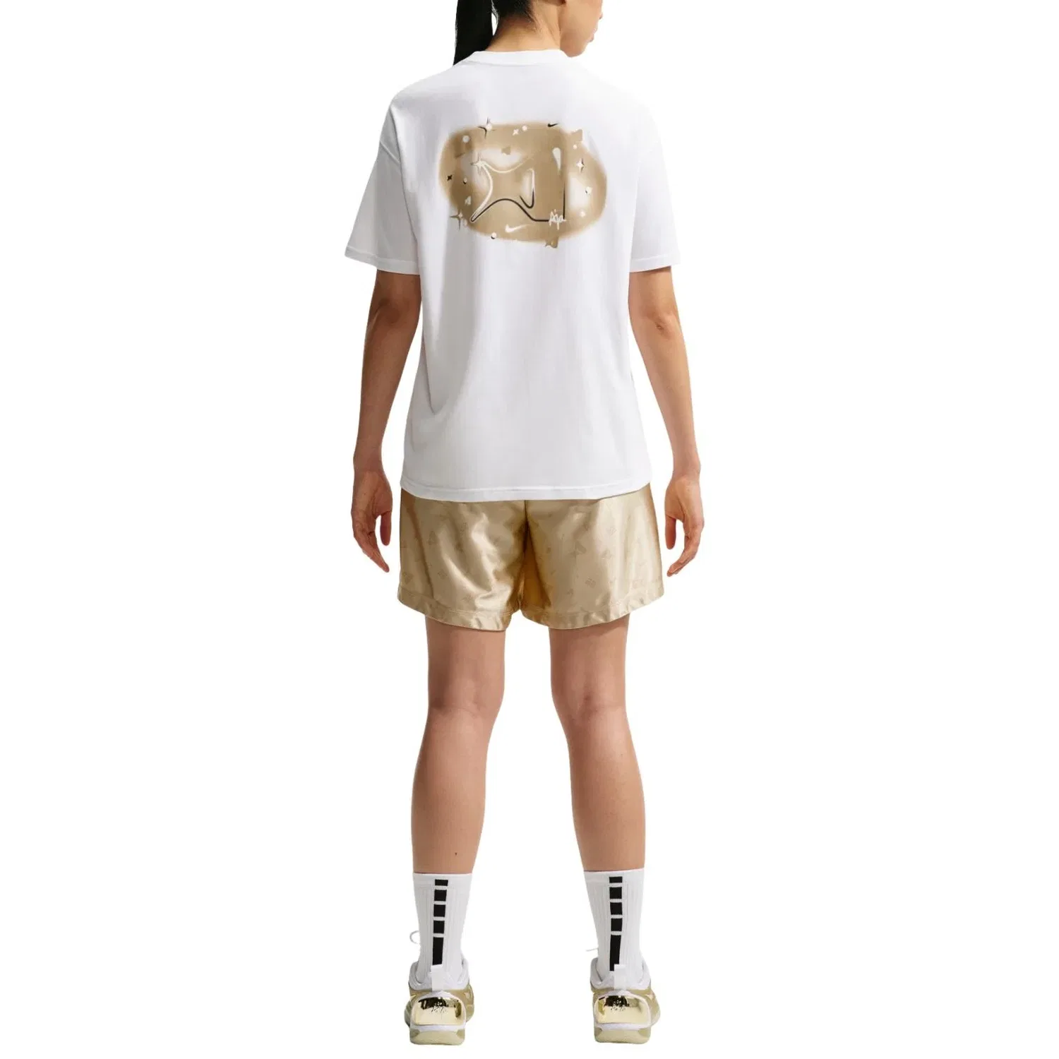 Мужская футболка Dri-FIT A'Ja Wilson Nike, белый — фото 2