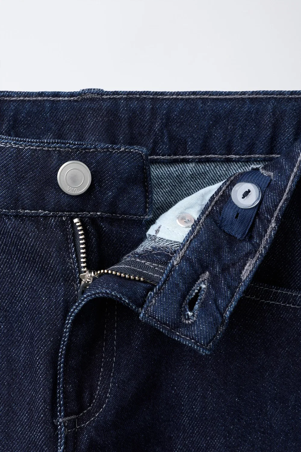 Бриллиантовые джинсы ZARA, Blue — фото 3