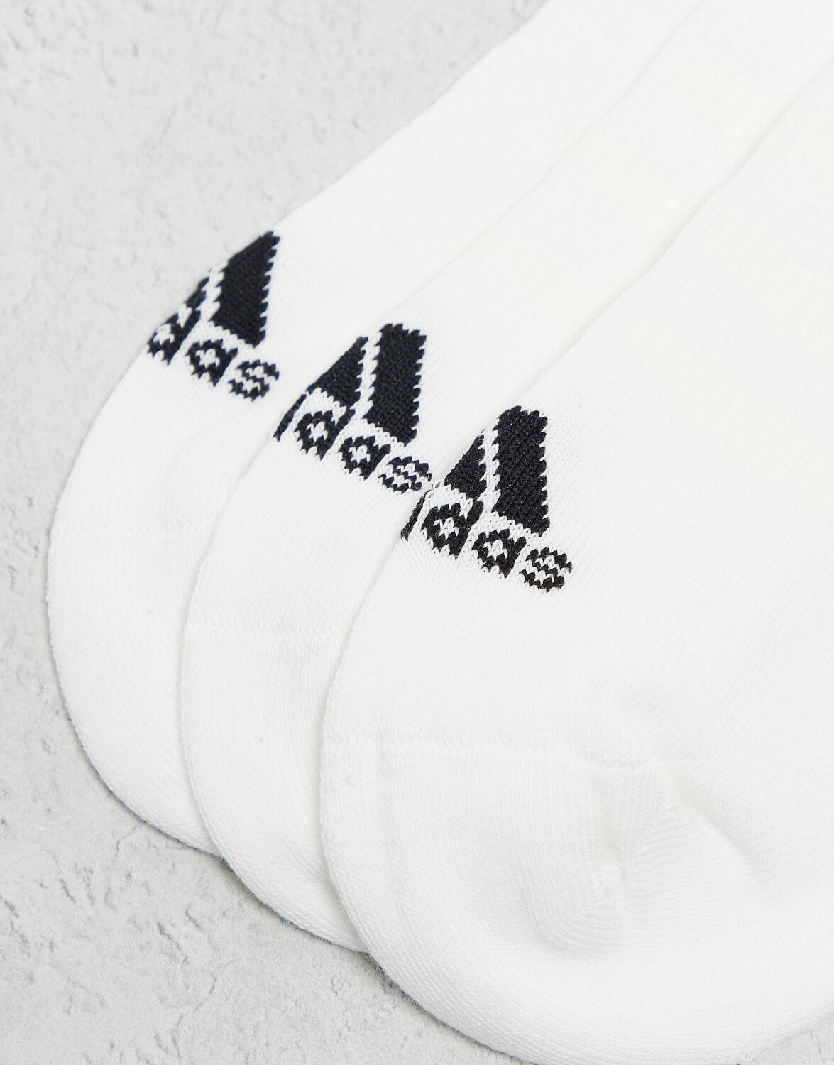 3 пары белых спортивных носков adidas Sportswear — фото 3