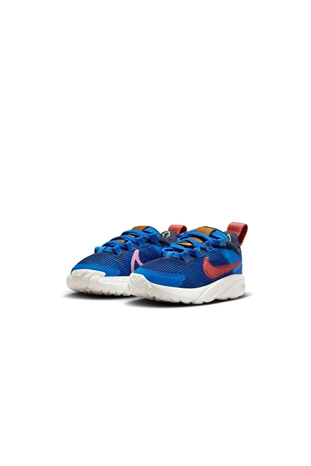 Детские кроссовки для девочек с коротким каблуком Star runner 4 nn lil td Nike, Mixed Color — фото 3
