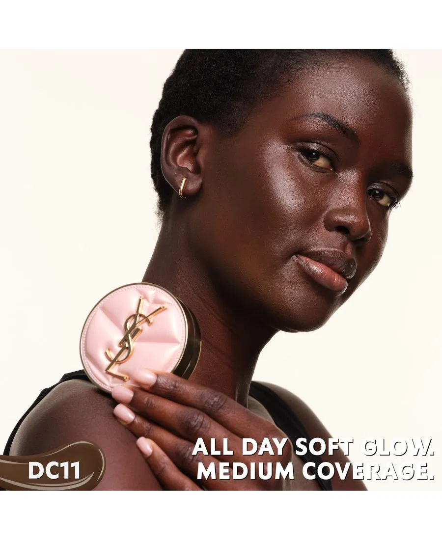 Женское тональное средство с мягким сиянием Skin Affair Soft Glow Cushion Foundation Yves Saint Laurent, Deep Cool 11 — фото 2