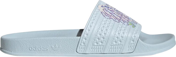 

Сандалии Adidas Adilette Slide 'Always Original - Almost Blue', синий