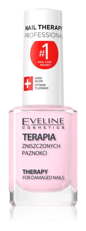 

Лак укрепляющий слабые и поврежденные ногти кератином Eveline Cosmetics Nail Therapy Professional