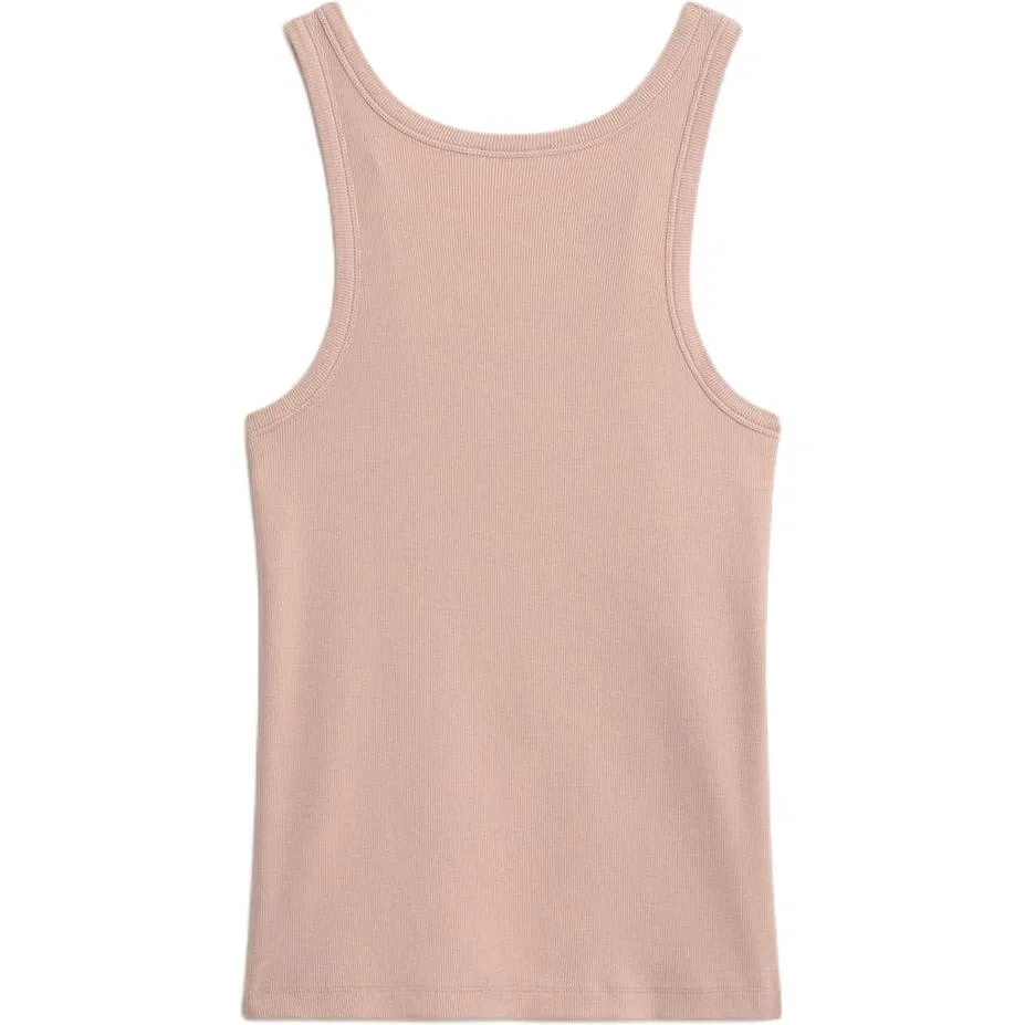 Женская майка без рукавов с круглым вырезом Light Peach Red ZARA, Light Peach Red — фото 3
