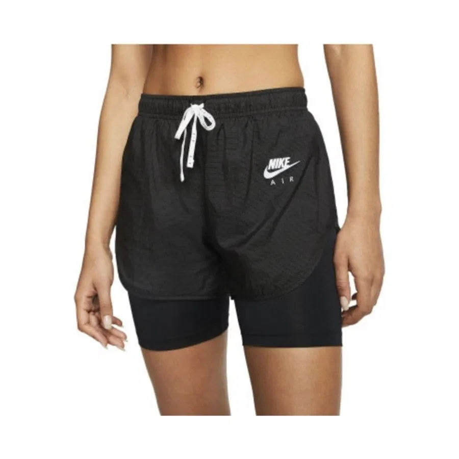 Шорты спортивные 2-в-1 Nike Air DD2277-010, Черный