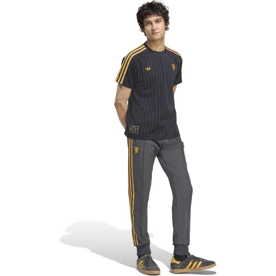 Спортивные брюки от adidas Manchester United Mufc Icon Tp, Черный — фото 3