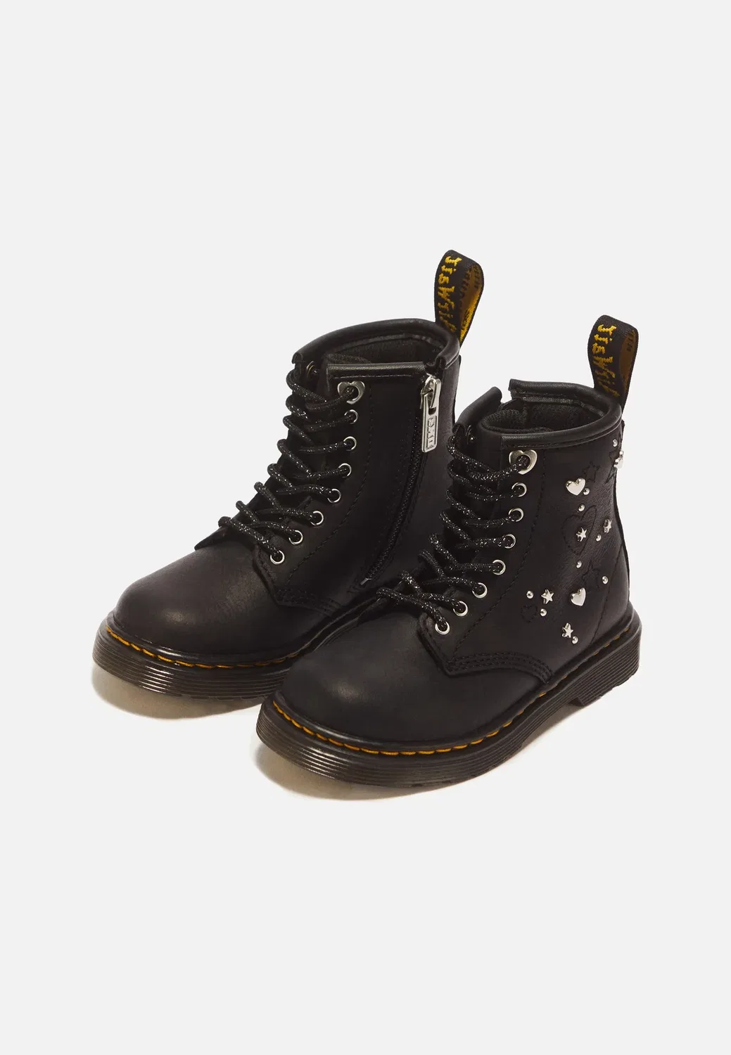 Ботинки на шнуровке Dr. Martens, Black Wyoming — фото 3