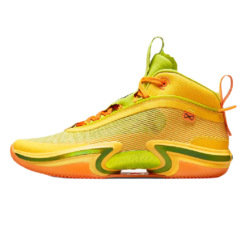 

Кроссовки Nike Air Jordan XXXVI Taco Jay, жжелтый/зеленый, Желтый, Кроссовки Nike Air Jordan XXXVI Taco Jay, жжелтый/зеленый