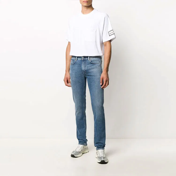 Мужские джинсы Nord Mid Rise Acne Studios, Blue — фото 3