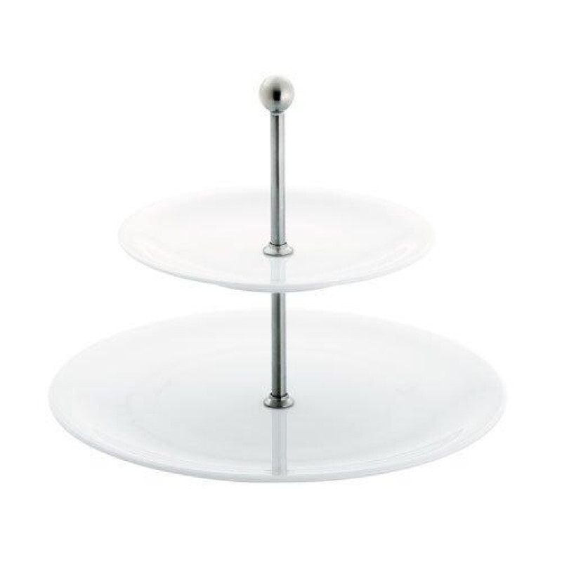 

Обновление белого цвета — Belle Etage Etagere Midi 2 шт Верхняя тарелка 21,5 см / Нижняя тарелка 31 см Kahla, белый