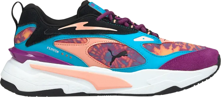 

Кроссовки Puma Wmns RS-Fast Tie Dye - Scuba Blue Byzantium, фиолетовый