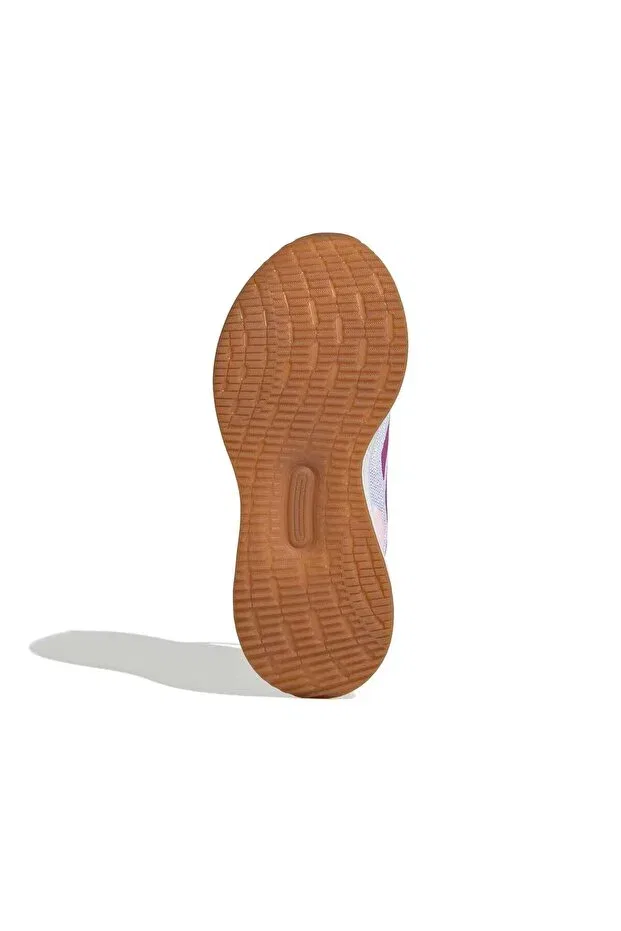 Детские кроссовки для девочек с принтом Runfalcon 5 el c Adidas, Cloud White / Clear Pink / Gum — фото 4