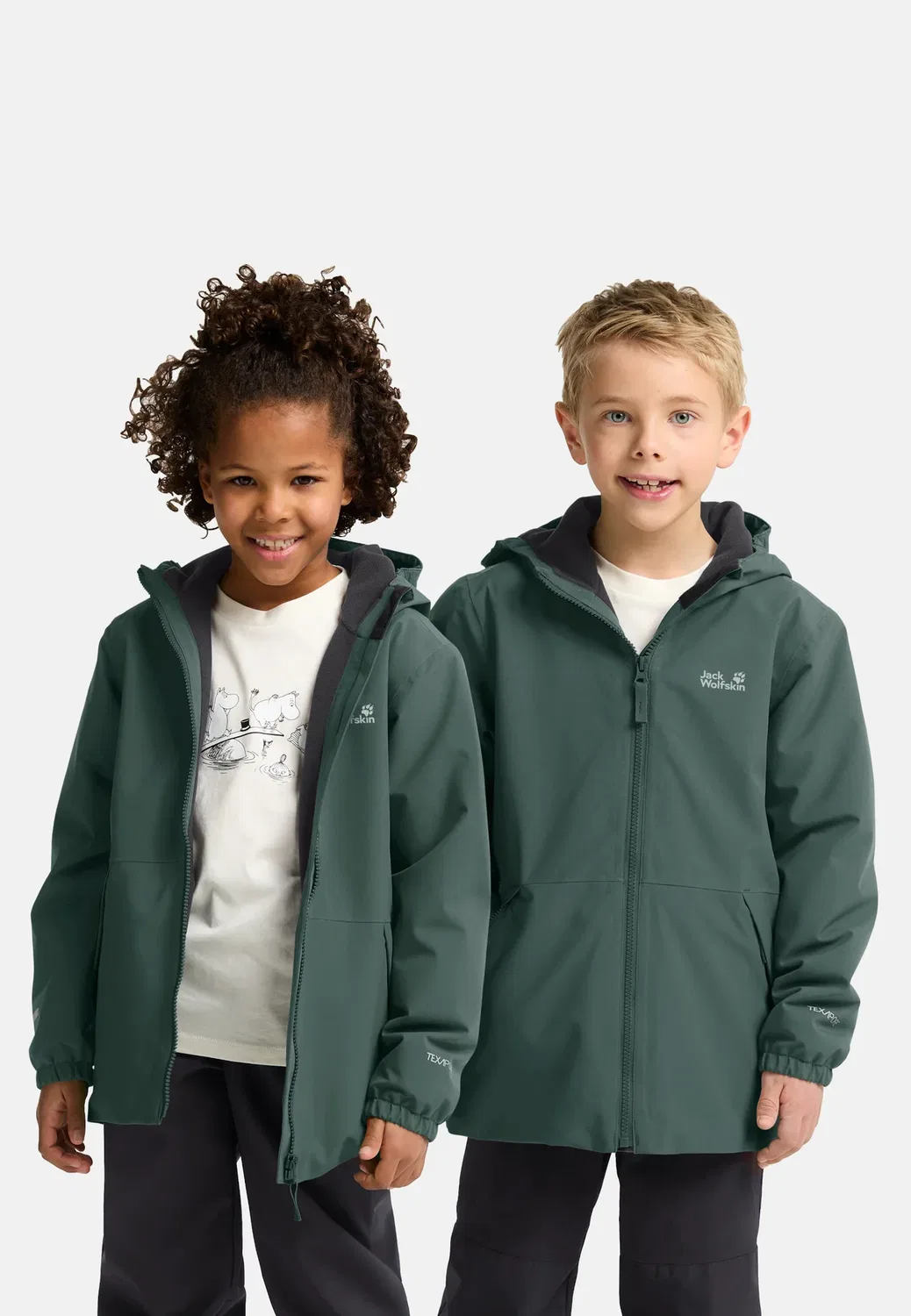 Куртка унисекс Snow days jkt для детей Jack Wolfskin, Sago Palm