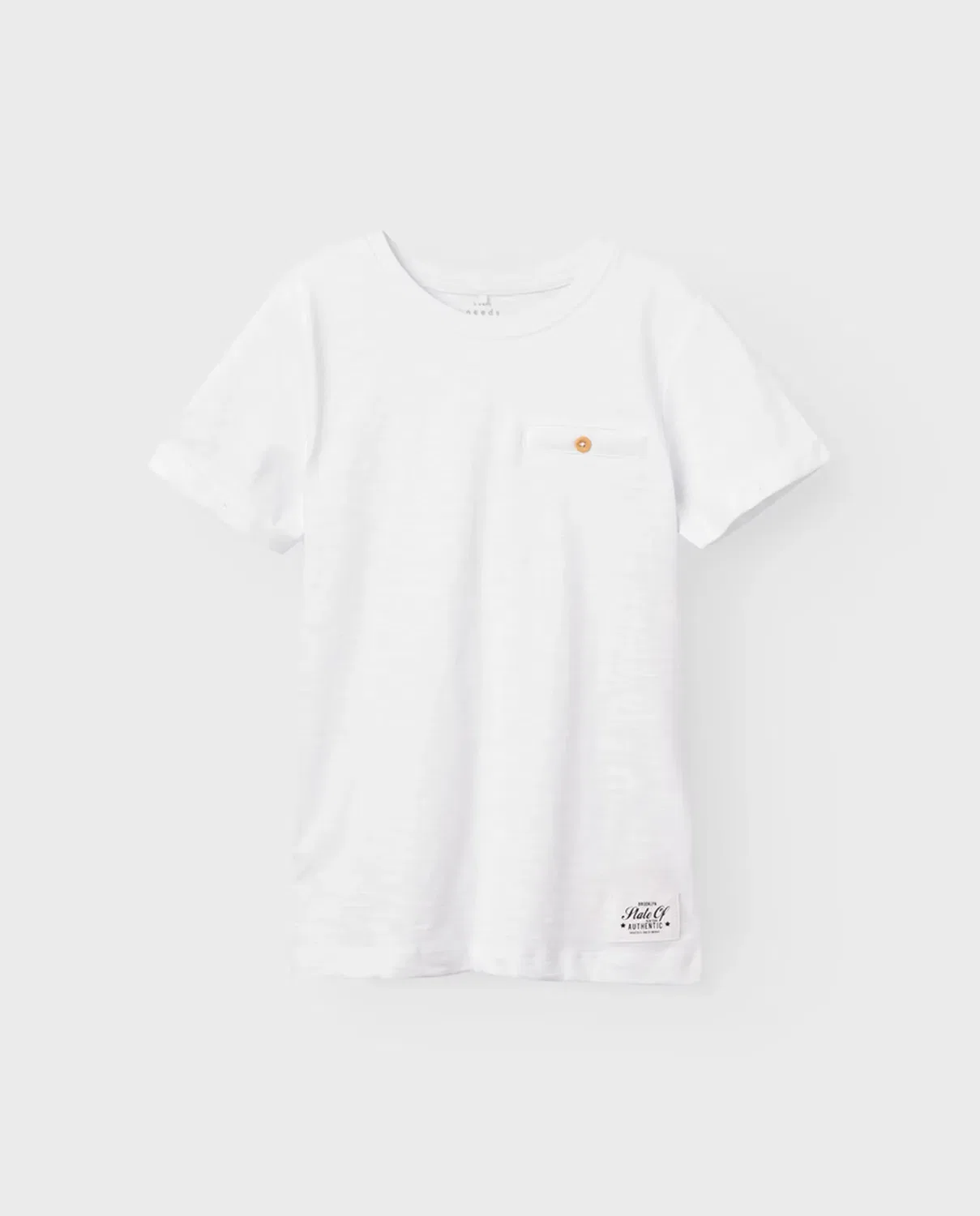 Детская футболка для мальчиков с коротким рукавом name it, Blanco