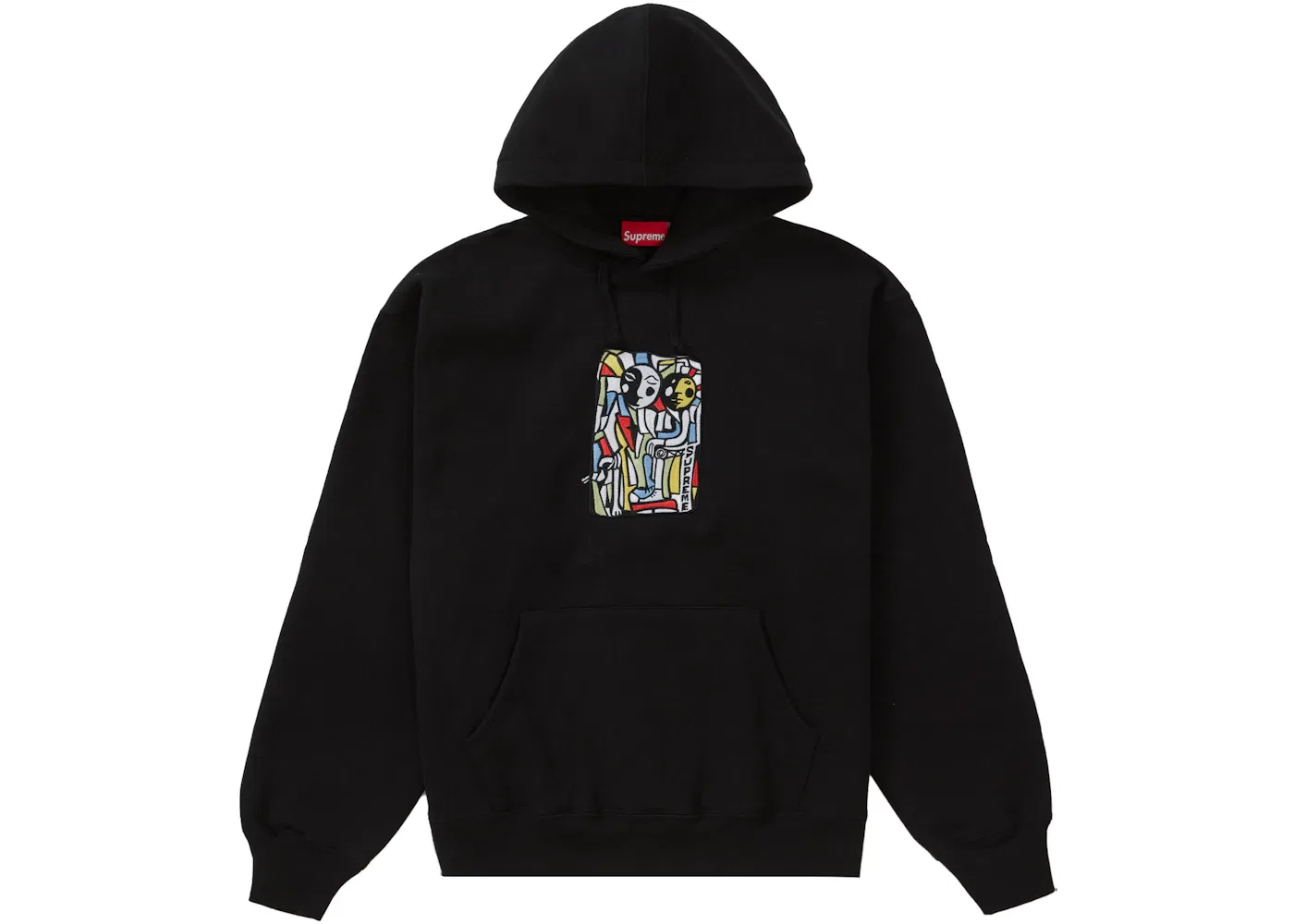 Мужская худи с принтом Neil Blender Mosaic Supreme, Black
