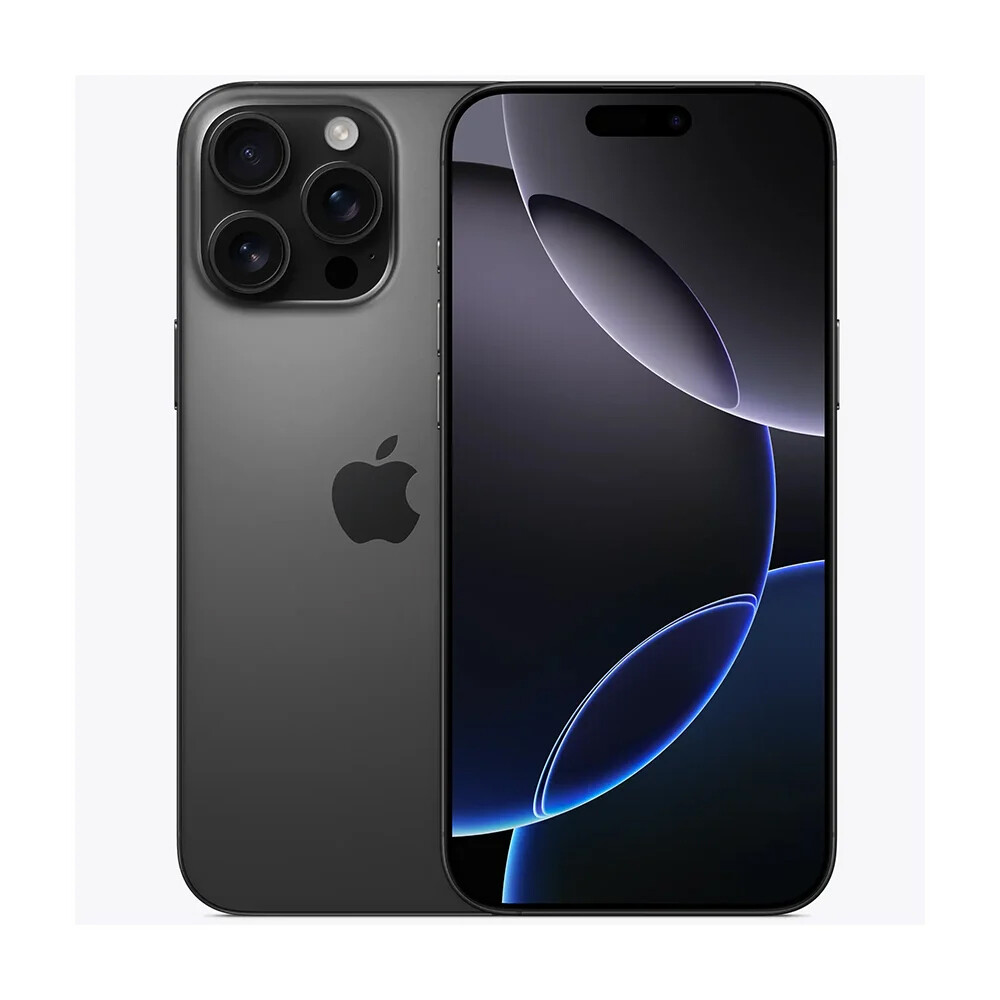 

Смартфон Apple iPhone 16 Pro Max, 512 ГБ, (Dual eSIM), Black Titanium, Черный, Смартфон Apple iPhone 16 Pro Max, 512 ГБ, (Dual eSIM), Black Titanium