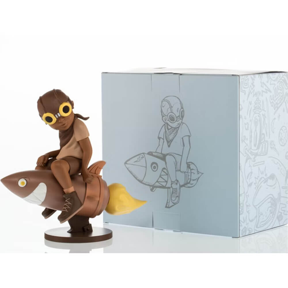 

Фигурка Hebru Brantley x Billionaire Boys Club x Bait Beyond The Beyond Fly Boy, коричневый