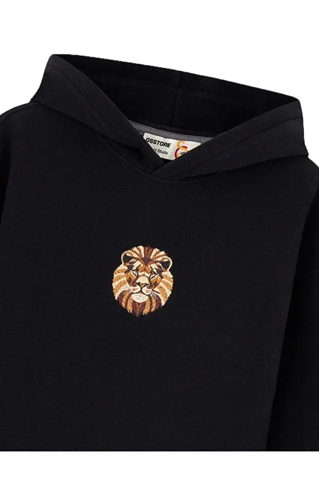 Детское худи для девочек хлопковое X Reflect Studio Lion Kids Hoodie Gsstore, 142329 — фото 4