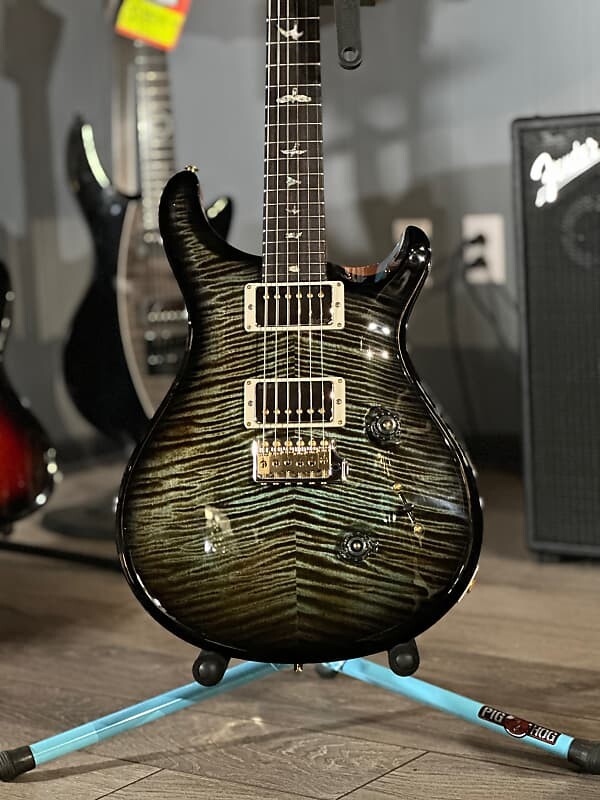 

Электрогитара PRS Custom 24 10 Top, Electric Moss Smokewrap W/ Free Shipping & Hard Case