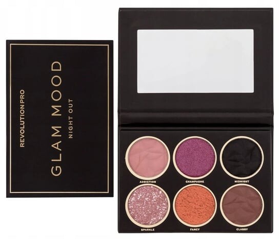 

Палитра теней Makeup Revolution, Pro Glam Mood Night Out, розовый