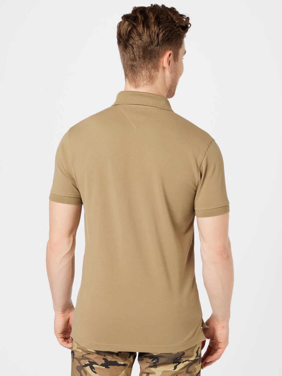 TOMMY HILFIGER Футболка 'CORE 1985 REGULAR POLO' в цвете Sand — фото 4