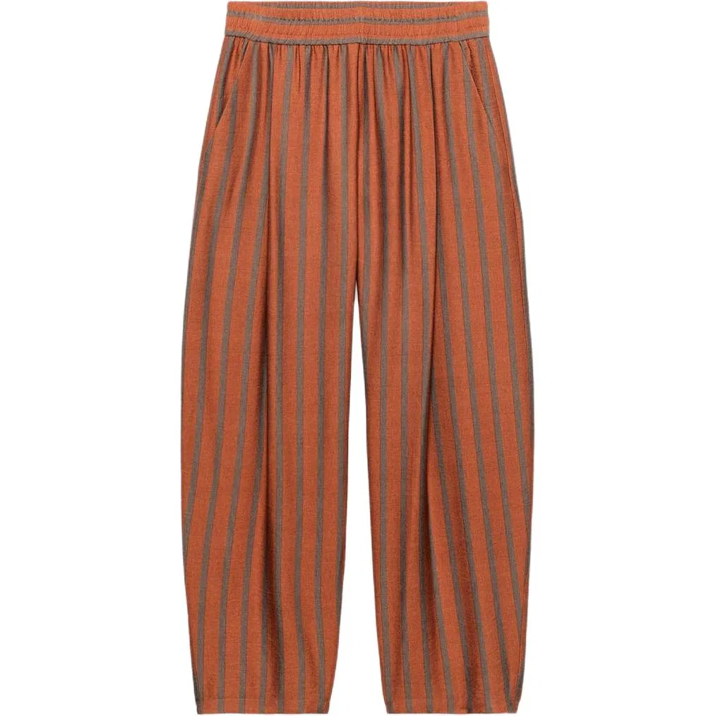 Женские повседневные брюки Dark Orange ZARA, Темно-оранжевый