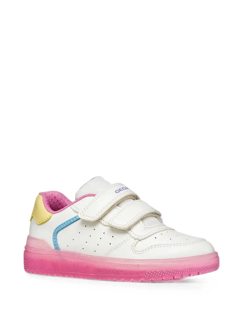 Кроссовки Washiba на липучке Geox Kids, белый