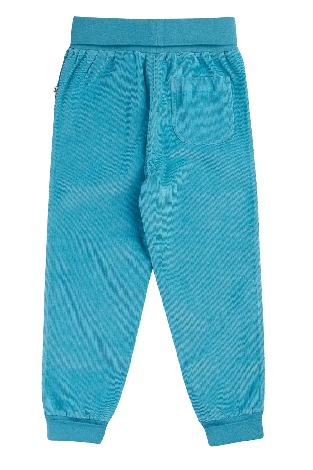 Детские штаны из вельвета Carrot cord pull ups Frugi, Blue — фото 2