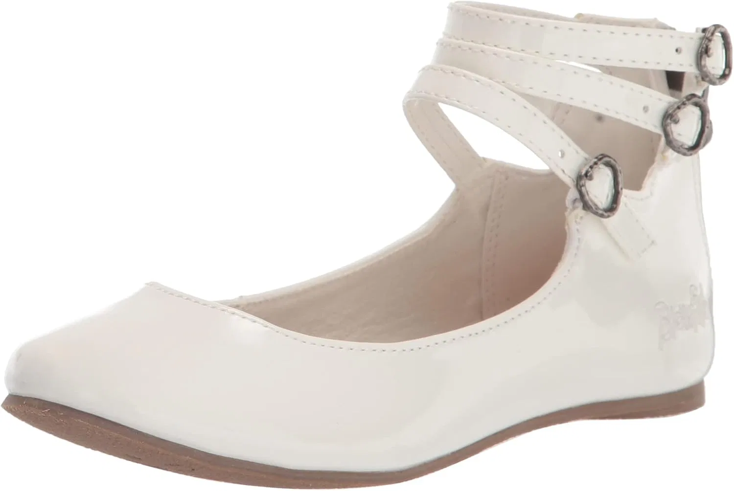 Детские балетки для девочек Pushi-k Blowfish Malibu, White Patent