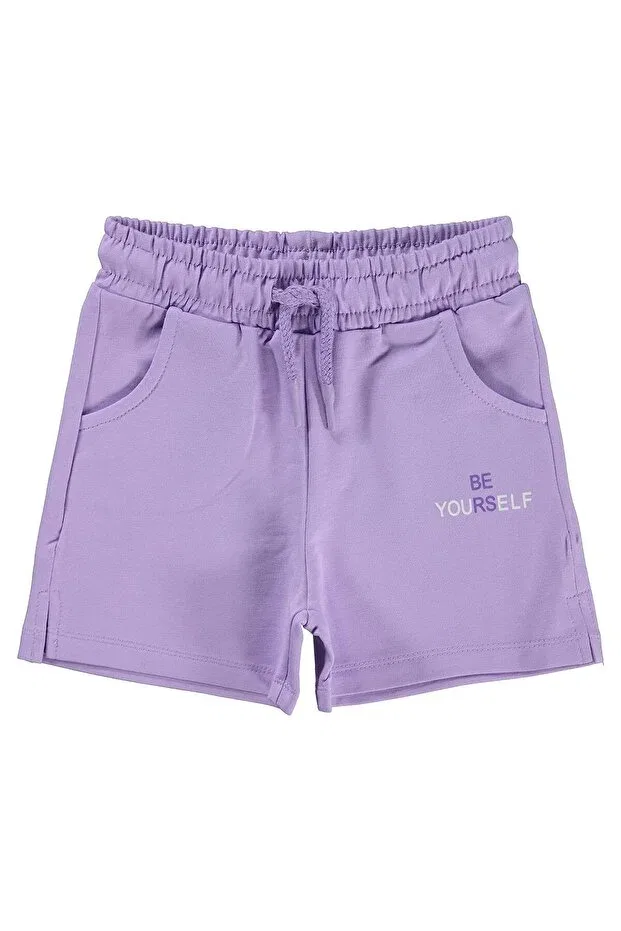 Детские шорты для девочек скинни Civil Girls, Dark Lilac