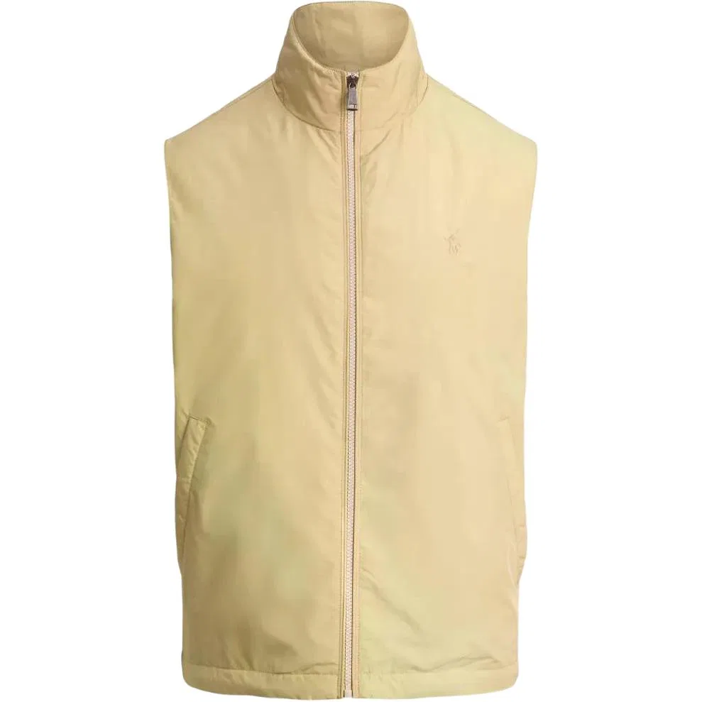 Мужской жилет с молнией и воротником-стойкой Polo Ralph Lauren, Sand Dune Tan
